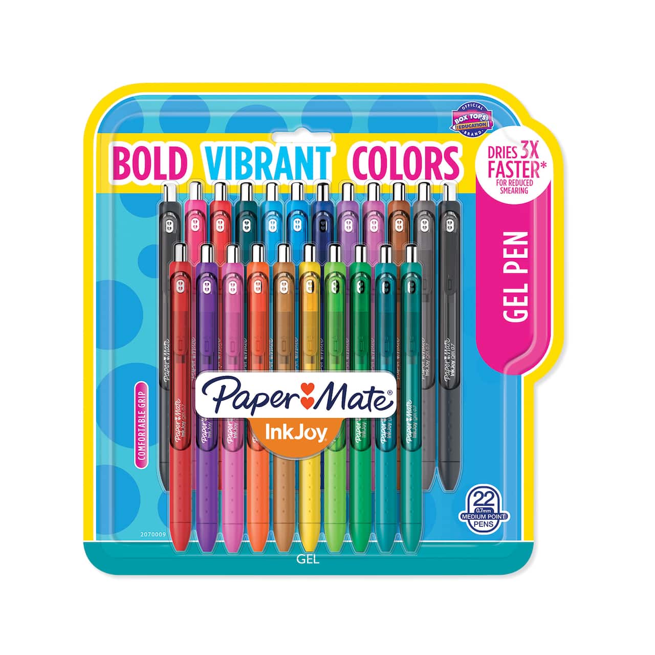 Paper Mate® InkJoy® Retractable 0.7mm Gel Pen 22 Color Set